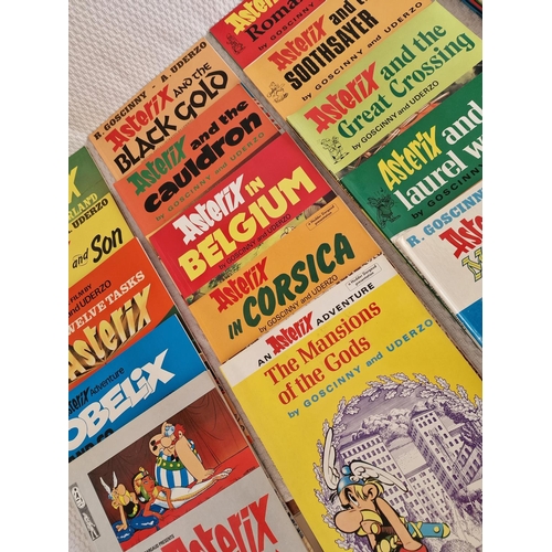 92 - Large Collection of Vintage 'Asterix' Comic Books, Circa 1980's, Approx. 29 Pcs, See Multiple Catalo... 