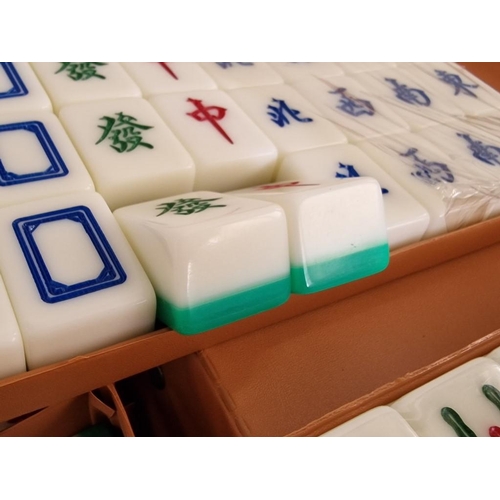 233 - Cased Mahjong Set, Looks Unused