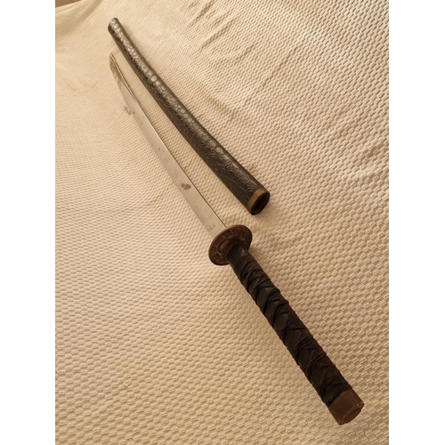 238 - Decorative / Ornamental Japanese Samurai Sword / Katana Blade, in Sheath, (Approx. L: 97cm)