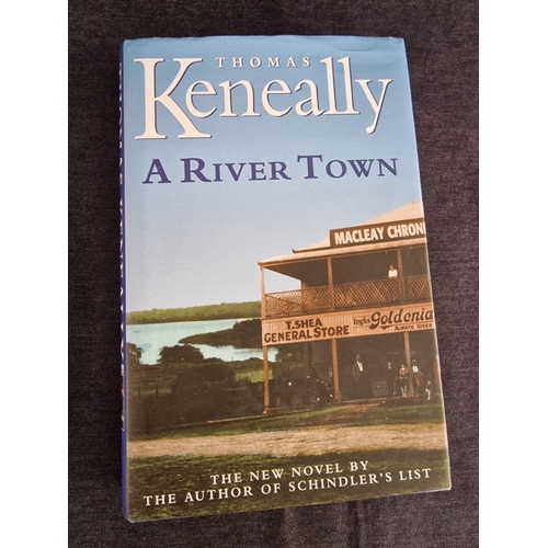 302 - Signed Book 'A River Town' by Thomas Keneally, (1995), ISBN 0 340 61093 X), (see multiple catalogue ... 