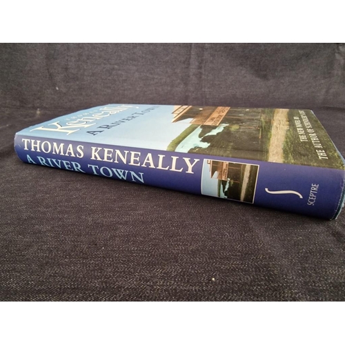 302 - Signed Book 'A River Town' by Thomas Keneally, (1995), ISBN 0 340 61093 X), (see multiple catalogue ... 