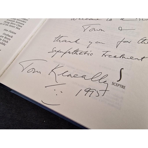 302 - Signed Book 'A River Town' by Thomas Keneally, (1995), ISBN 0 340 61093 X), (see multiple catalogue ... 