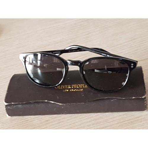 638 - Oliver Peoples Sun Glasses (OV5219 1005 Fairmont), Hand Crafted in Italy, with Prescription Lenses