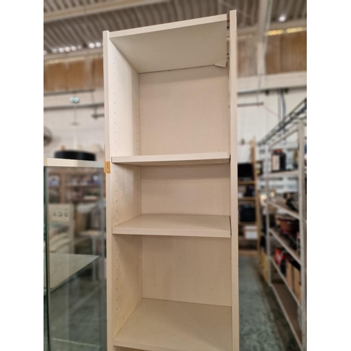 141 - White Colour 6-Tier Book Case, (a/f), (Approx. 40 x 28 x 202cm)