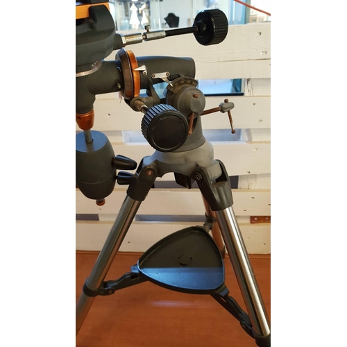 172 - Celestron 'Astromaster' 130 EQ Telescope, (Model #31045), D=130mm, FI=650, F/5, Untested