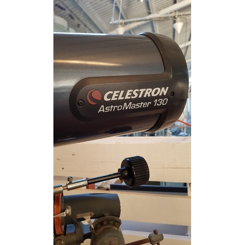 172 - Celestron 'Astromaster' 130 EQ Telescope, (Model #31045), D=130mm, FI=650, F/5, Untested