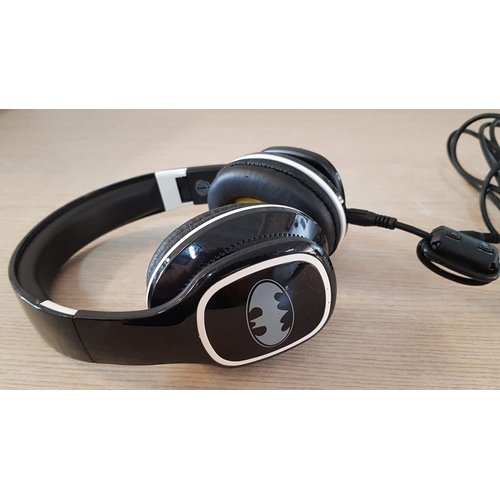 204 - 'Batman' Stereo Headphones, (Durvesh Computer World), Untested