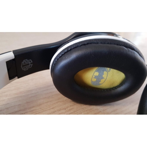 204 - 'Batman' Stereo Headphones, (Durvesh Computer World), Untested