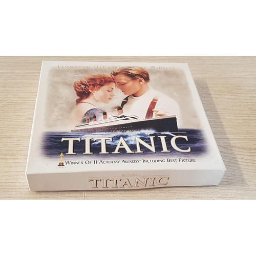 20A - Titanic VHS Collector's Edition, (1997), Inc. Tape 8 Collector Cards 35mm Film Cell