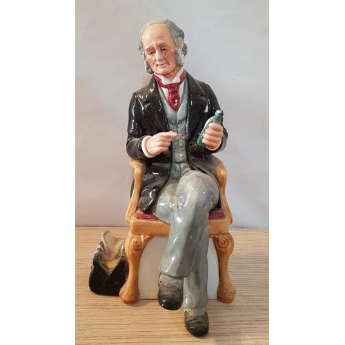 214 - Royal Doulton Porcelain Figurine Titled 'The Doctor', HN2858, (1978), (Approx. H: 19cm)