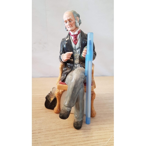 214 - Royal Doulton Porcelain Figurine Titled 'The Doctor', HN2858, (1978), (Approx. H: 19cm)