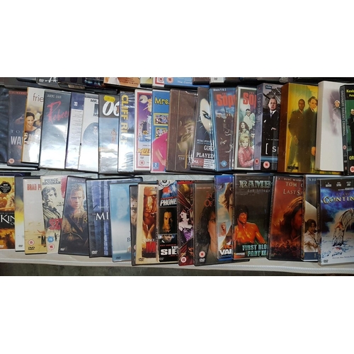 217 - Large Collection of Assorted DVDs, Approx. 120 pcs, (see multiple catalogue photos)