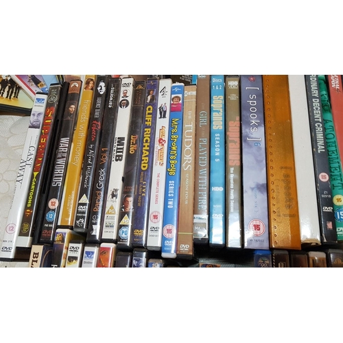 217 - Large Collection of Assorted DVDs, Approx. 120 pcs, (see multiple catalogue photos)