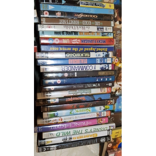 217 - Large Collection of Assorted DVDs, Approx. 120 pcs, (see multiple catalogue photos)