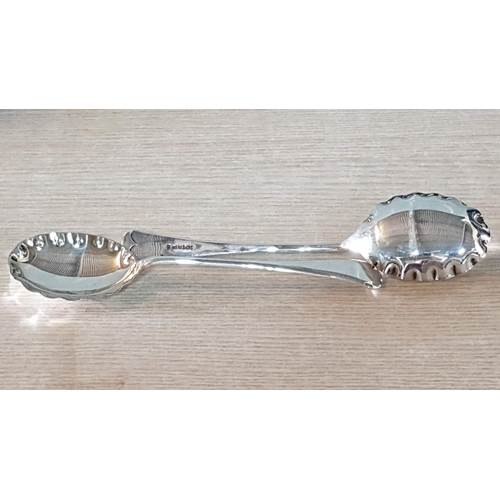 393 - Vintage Serving Flatware; Pair of Serving Spoons, Cheese Knife and Butter Knife, (4)