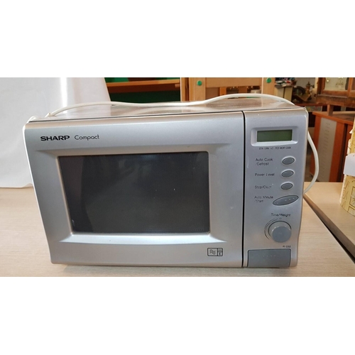 394 - Sharp Microwave Oven, (Model: R-232 SL M), * Basic Test and Working *