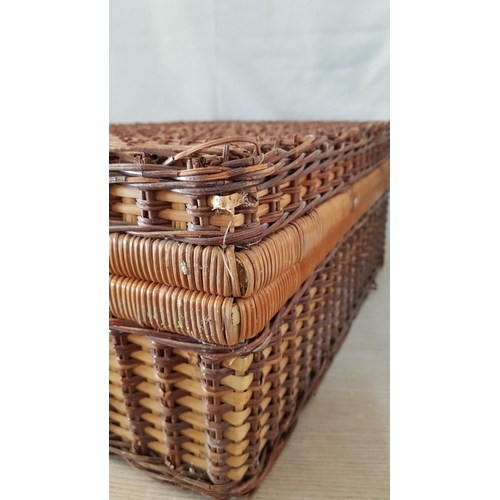 399 - Retro Style 'Pic-Nic' Wicker Basket with Quantity of Accessories, (a/f)