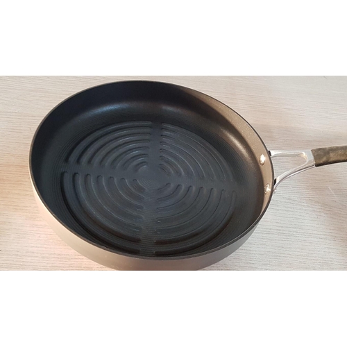 411 - 'Circulon' Non-Stick 29cm Deep Round Grill Pan, (Looks Unused)