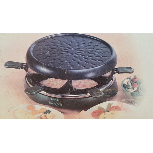 427 - Tefal Raclette, Gourmet Electric Grill, (Unused, Untested)