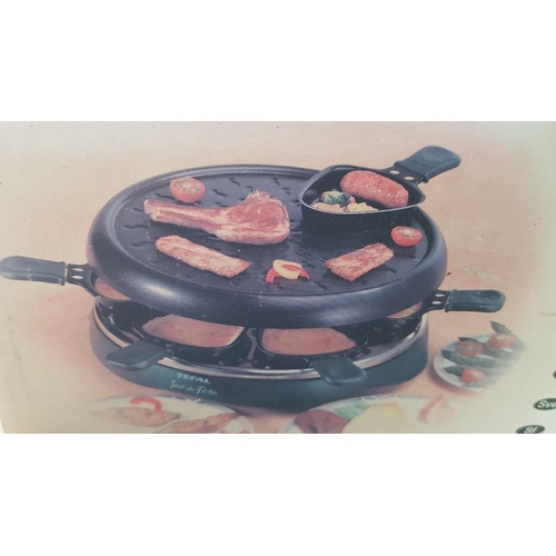 427 - Tefal Raclette, Gourmet Electric Grill, (Unused, Untested)