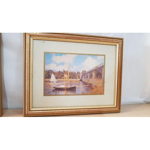 430 - Collection of 5 x Assorted Landscape Prints in Gilded Frames,  (Approx. Max. 25 x 31cm), (5)