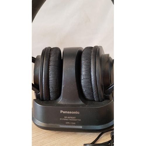 432 - Panasonic Cordless Headphones, (Model: RP-WF820T), Untested