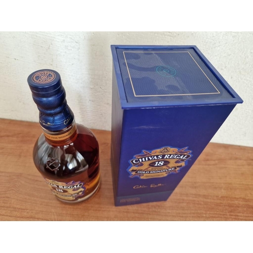 1 - Chivas Regal 18 Year 'Gold Signature' Blended Scotch Whisky, in Original Presentation Box, (70cl, 40... 