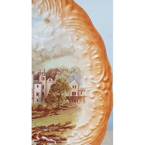 681 - Vintage Ceramic 'Cottage Scene' Plate, Hungerford Arcade 'The Ceramic Art Co Ltd', (Approx. Ø: 19.5c... 