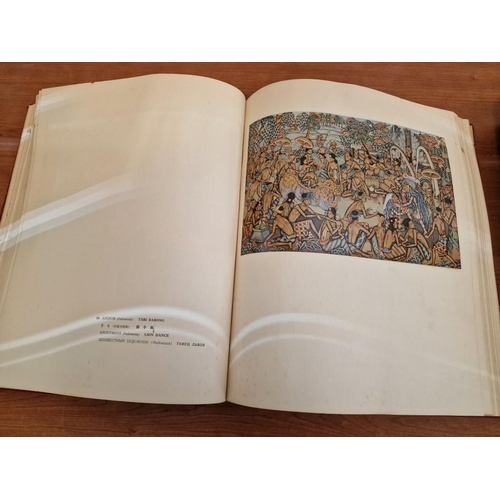 592 - 2 x Large Vintage Hardback Books; Volumes I and II of 'Paintings From The Collection of Dr. Sukarno,... 