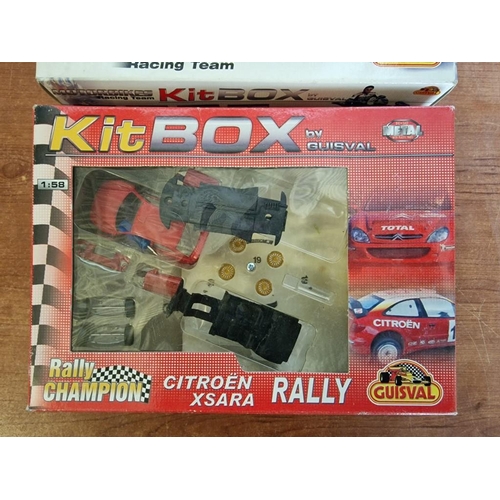 157 - 2 x 'Guisval' Kit Boxes; Citroen X Sara Rally and Motorbikes Racing Team, (2)