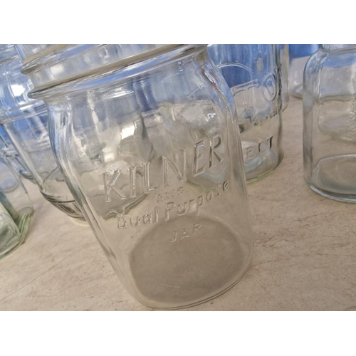 162 - Collection of 13 x Assorted Glass Jars and Containers, Incl. Vintage Advertising, etc, (see multiple... 