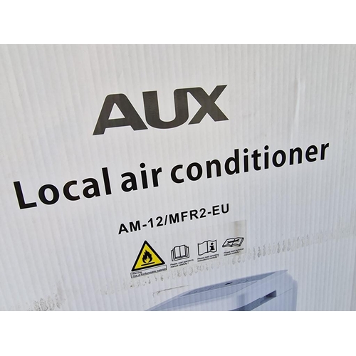 496 - AUX Local Air Conditioner (Model: AM-12/MFR2-EU), 12,000 BTU, A Energy Rating, (Boxed and Unused, Da... 