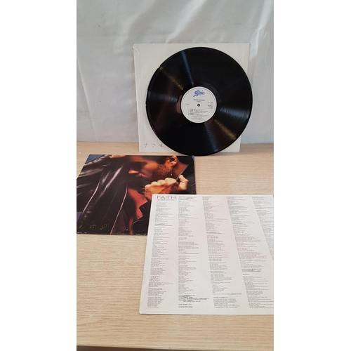 12 - 'Faith' LP Vinyl Record, Written and Produced by George Michael (Georgios Kyriacos Panayiotou)