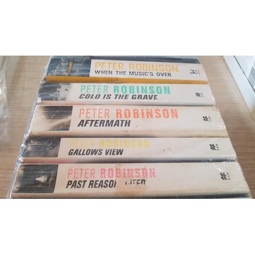 426 - Collection of 9 x Peter Robinson Books, see multiple catalogue photos for titles, (9)