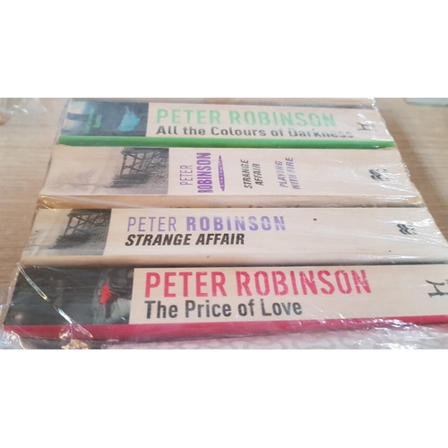 426 - Collection of 9 x Peter Robinson Books, see multiple catalogue photos for titles, (9)