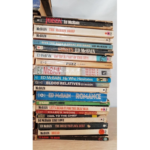 497 - Large Collection of 60 x Ed McBain Books