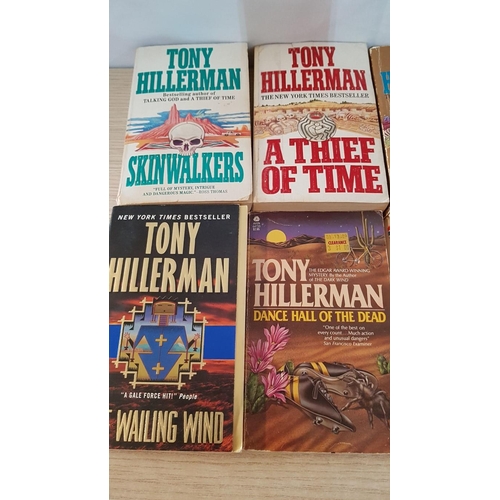 498 - Collection of 11 x Tony Hillerman Books, (see multiple catalogue photos for titles), (11)