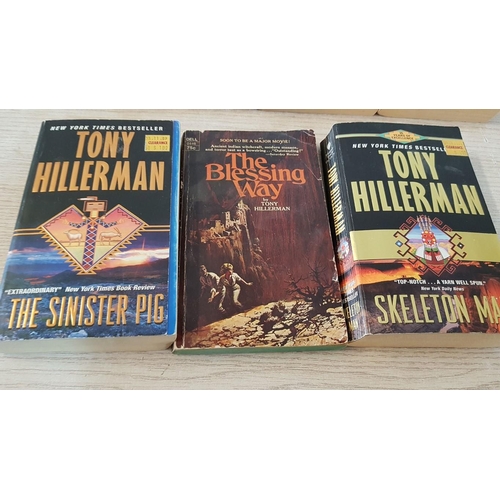 498 - Collection of 11 x Tony Hillerman Books, (see multiple catalogue photos for titles), (11)