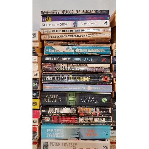 499 - Large Collection of Books, (Approx. 75pcs), From Various Authors, Incl. Rex Stout, Ian Stuart, James... 