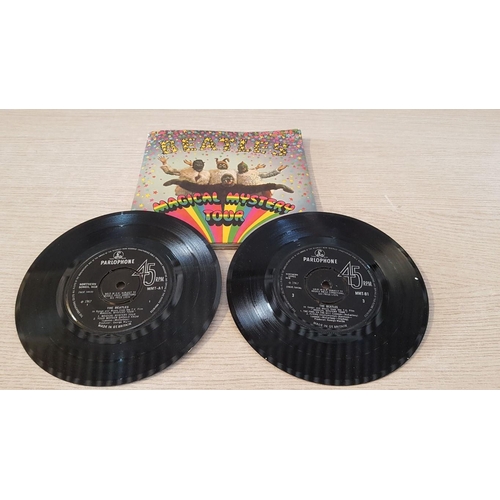 7 - The Beatles 'Magical Mystery Tour' Double Album of Single Vinyl Records