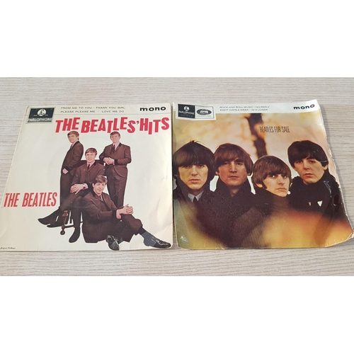 7A - Collection of 14 x The Beatles 45rpm Single Vinyl Records; Apple; Hey Jude, Revolution, and Parlopho... 