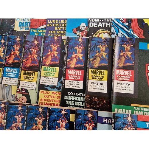 3 - Collection of 139 Issues of Original 1970's Comic 'STAR WARS WEEKLY', (UK Edition), Consecutive Run ... 