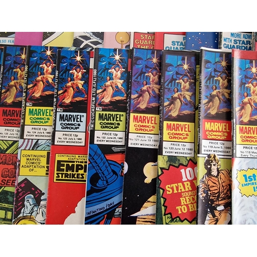 3 - Collection of 139 Issues of Original 1970's Comic 'STAR WARS WEEKLY', (UK Edition), Consecutive Run ... 