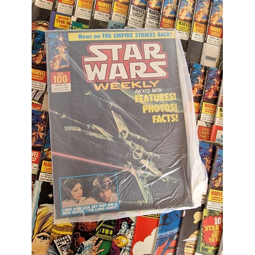 3 - Collection of 139 Issues of Original 1970's Comic 'STAR WARS WEEKLY', (UK Edition), Consecutive Run ... 