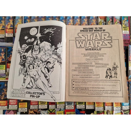 3 - Collection of 139 Issues of Original 1970's Comic 'STAR WARS WEEKLY', (UK Edition), Consecutive Run ... 