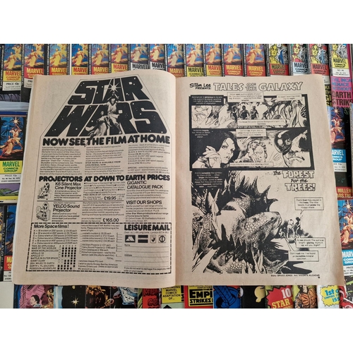 3 - Collection of 139 Issues of Original 1970's Comic 'STAR WARS WEEKLY', (UK Edition), Consecutive Run ... 