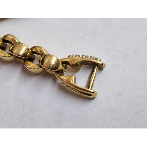 79 - 18ct Gold Bracelet by Italian Designer 'Chiampesan', Numbered Piece (0000056), (Approx. L: 20.5cm, 2... 