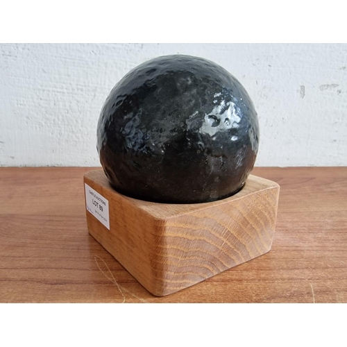 89 - Antique 11 Pound Cannonball, Believed to be 19th Century, Retrieved from Shoeburyness Ranges, (Appro... 