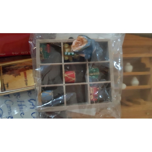 11 - Brimble's Mercantile Wooden Dolls House Kit and Country Stores Fixtures Kit, with Huge Qty of Furnit... 