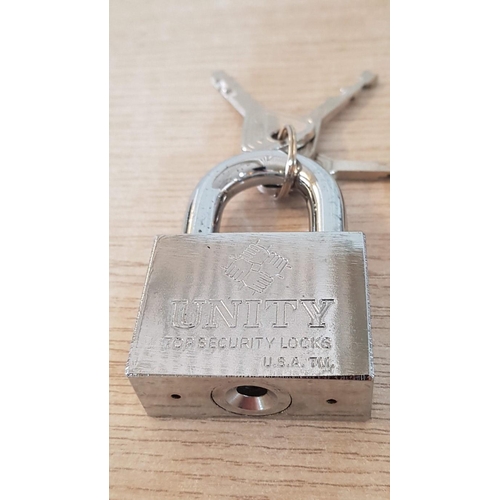 249 - 4 x 'Unity' Top Security Padlocks (Look Unused)